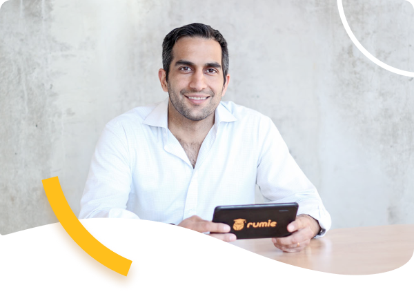 Rumie's founder, Tariq Fancy