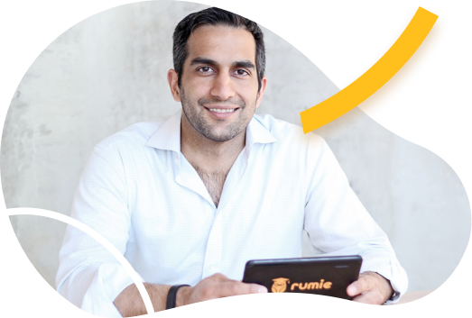 Rumie's founder, Tariq Fancy